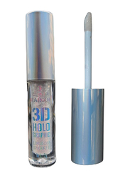 Maroof 3D Holographic Sparkle Lip Gloss, 5g, 06 Sparkling White, White